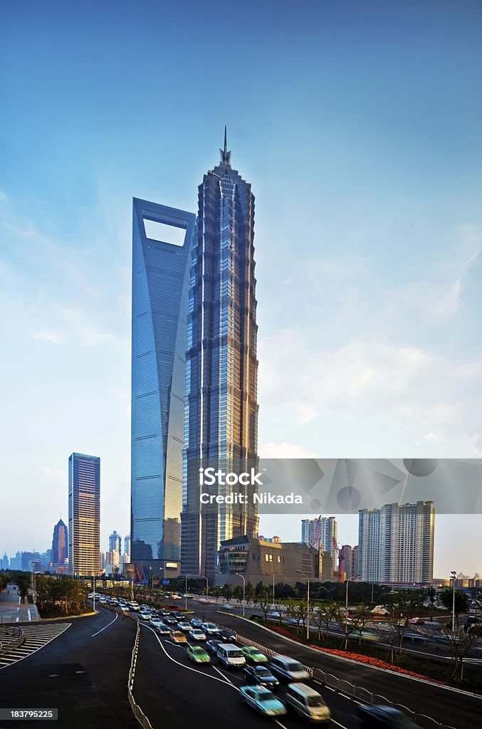 Distrito financiero de Shanghai, China - Foto de stock de Aire libre libre de derechos