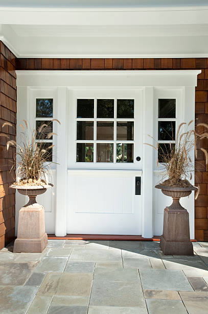 istock Front Entrance With Dutch Door 183795674