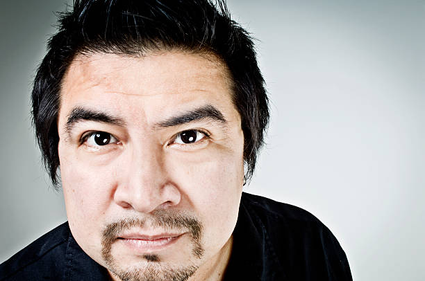 istock Portrait of a Man Staring into the Camera 183796151
