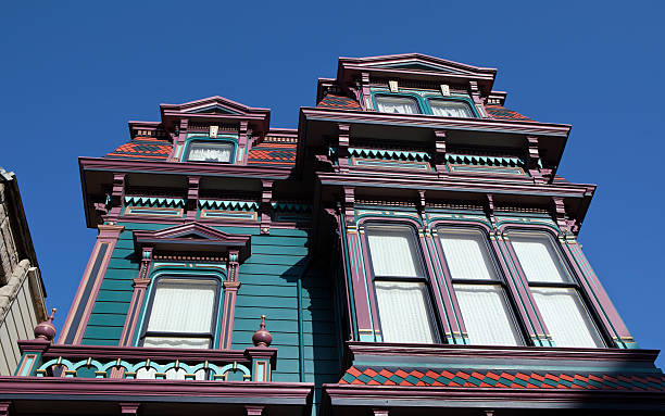istock Victorian Houses in San Francisco 183796644