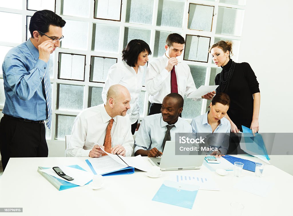 Business gruppo di lavoro - Foto stock royalty-free di 30-34 anni