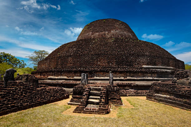 istock Ancient Buddhist dagoba stupe Pabula Vihara. Sri Lanka 1837971707