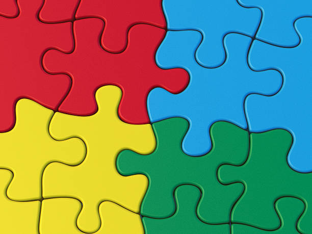istock Jigsaw Puzzle Colorful Pieces Closeup 183797965