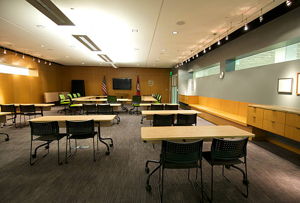 istock Contemporary Conference Room 183798289