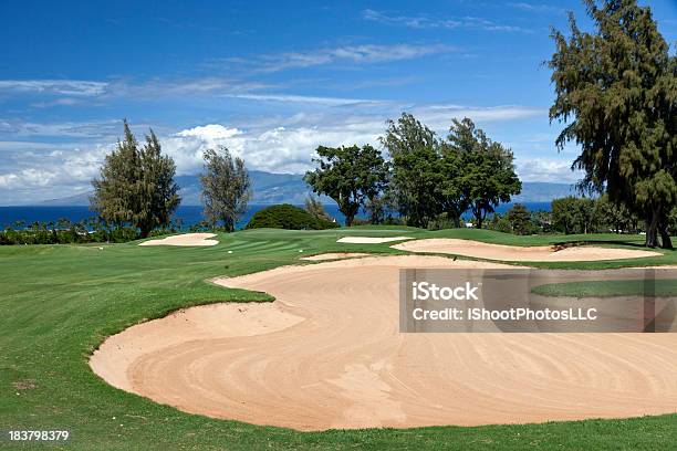 Big Sand Trap Stock Photo - Download Image Now - Golf Course, Hawaii Islands, Golf