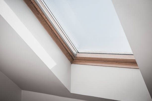 istock Roof window in the modern house 1837983956
