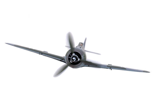 Front View of Focke Wulf WWII German Aircraft