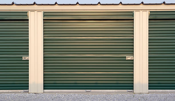 Storage porte di Garage - foto stock