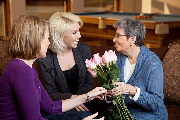 istock Granddaughters & Grandmother 183798615
