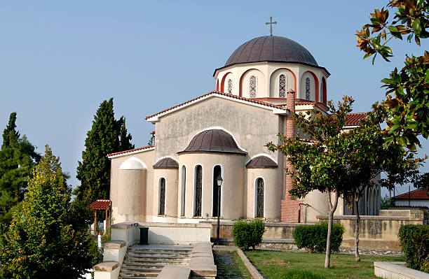 istock Orthodox church in Kavala 183798621