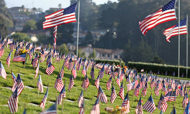 istock Memorial Day at the National Cemetery 183798861