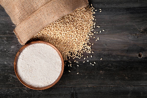 istock Flour and wheat grains 183798929