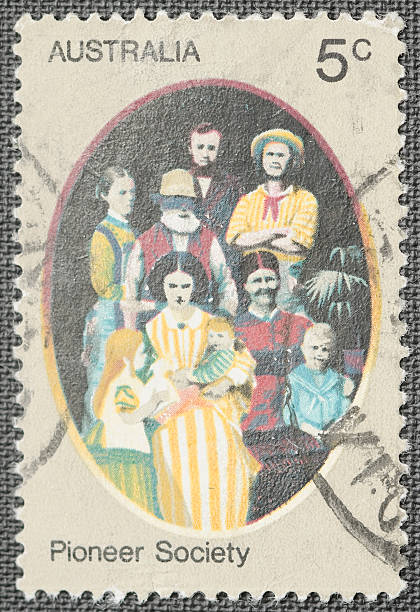 istock Australia Pioneer Society Stamp 183799032