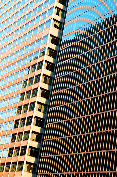 istock Architectural background - modern office buildings in Philadelphia 183799084