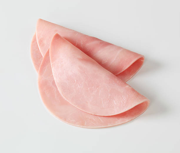 istock Slices of ham 183800715