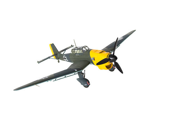 ju - 87 stuka buceo aviador - styka fotografías e imágenes de stock