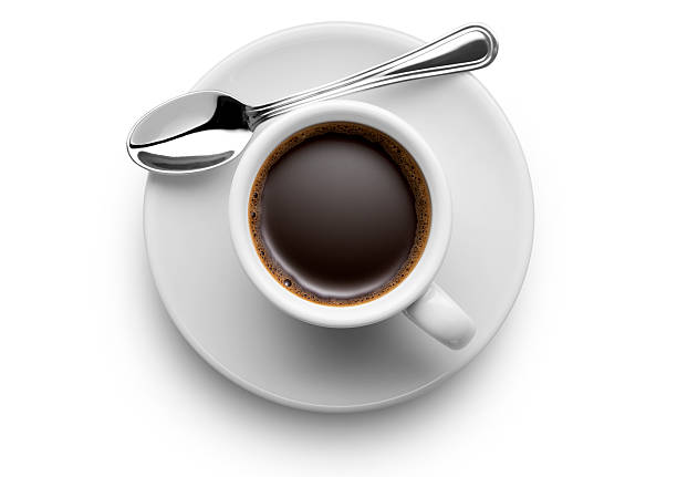 Coffee cup Coffee cup. Photo with clipping path. To see more Coffee images click on the link below: teaspoon stock pictures, royalty-free photos & images