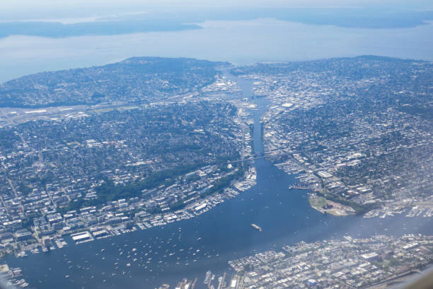 istock Taking off at SeaTac Airport, USA 1838016063