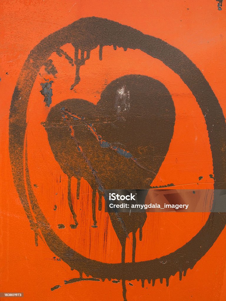 serce - Zbiór zdjęć royalty-free (Graffiti)