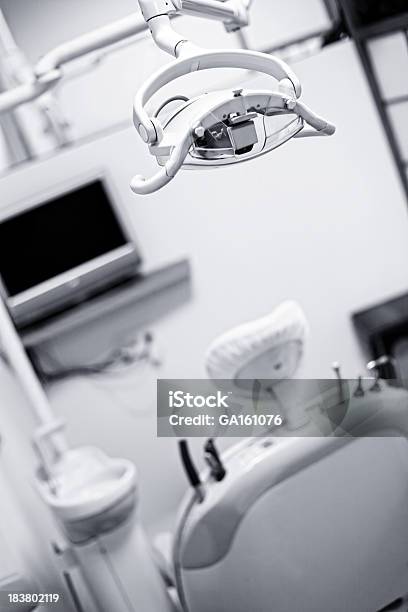 Dentist Exam Room Stock Photo - Download Image Now - Beauty, Chair, Dental Drill