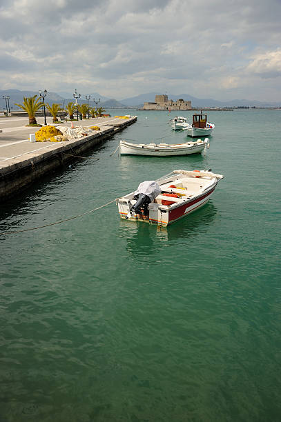 istock Boats in Nafplio Port 183802169
