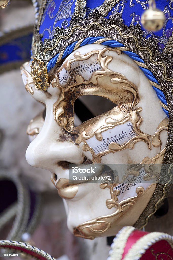 Máscara de carnaval de venecia, Italia - Foto de stock de Alegre libre de derechos