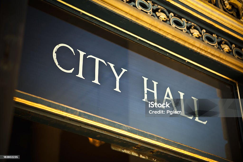 City Hall im civic center, San Francisco, Kalifornien, USA - Lizenzfrei Außenaufnahme von Gebäuden Stock-Foto