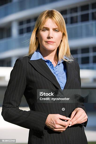 Businesswoman Outdoor Portrait Stock Photo - Download Image Now - 30-39 Years, 35-39 Years, 40-44 Years