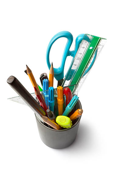 istock Office: Pencil Holder with Contents 183802426