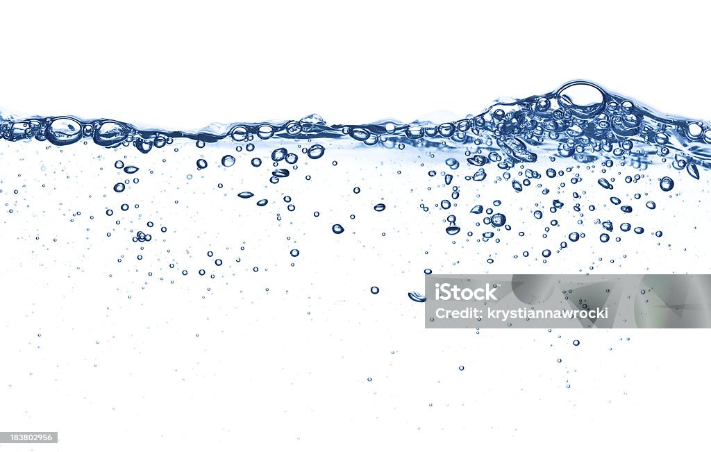 Blaue Wasser Oberfläche - Lizenzfrei Wasser Stock-Foto