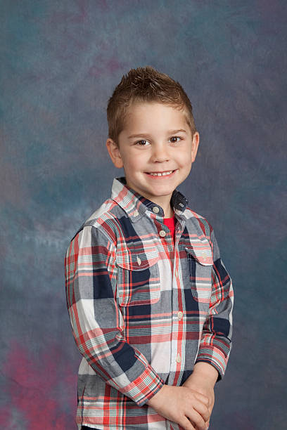 istock Young Boy School / Yearbook Portrait Age 4 183803111