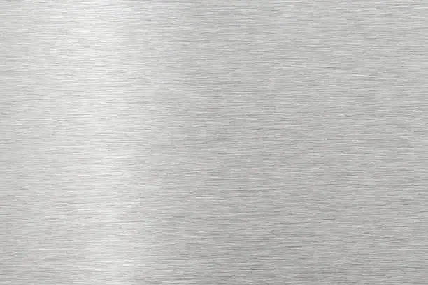 Photo of Brushed metal texture
