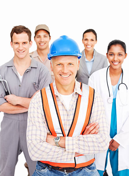 istock Smiling People Of Various Occupations 183804497
