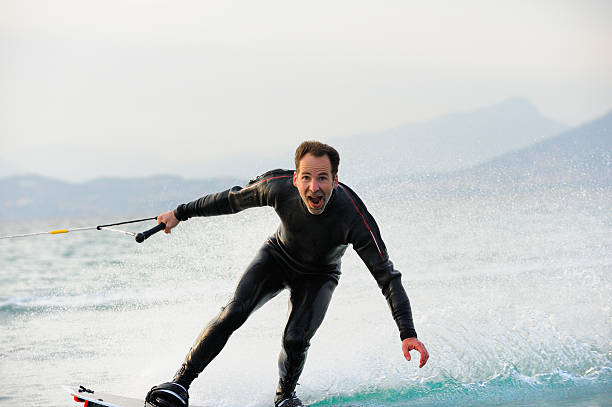 istock Wakeboarder at French Riviera 183804542