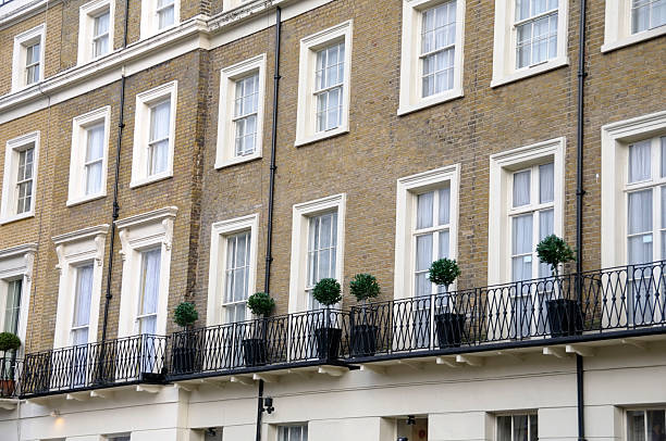 istock Georgian Architecture in London 183804547