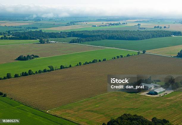 Foto de Paisagem Rural e mais fotos de stock de Agricultura - Agricultura, Ajardinado, Campo