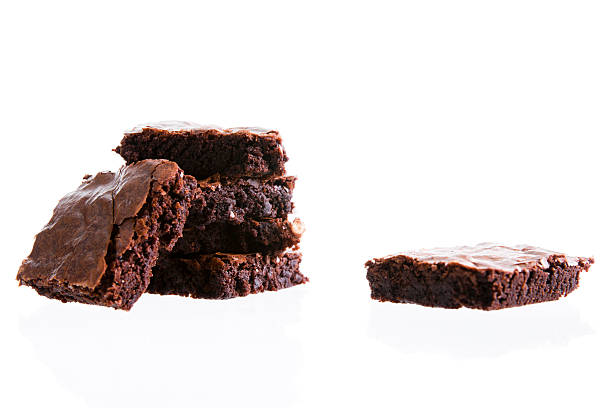 Brownies stock photo