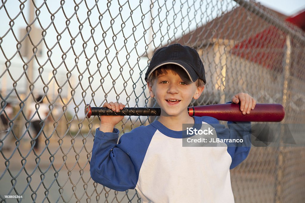 Glückliches kleines Baseball Player - Lizenzfrei 4-5 Jahre Stock-Foto