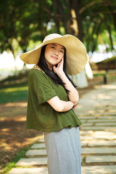 istock Lady in the natrue 183805511