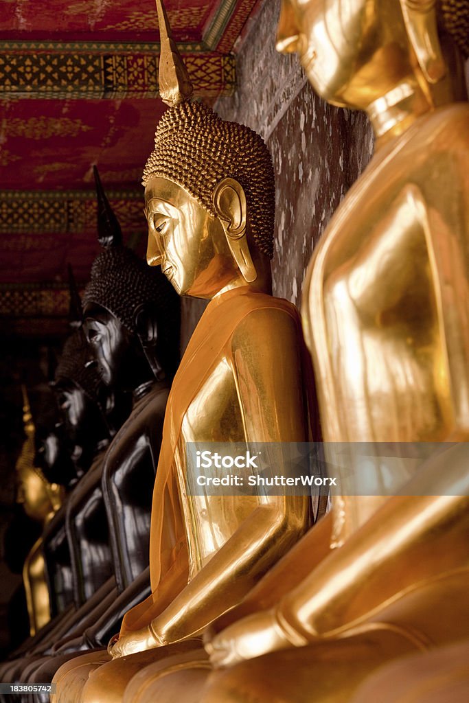 Estatuas de Buda - Foto de stock de Antiguo libre de derechos