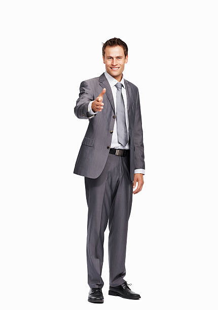 istock Business man ready to shake your hand 183805841