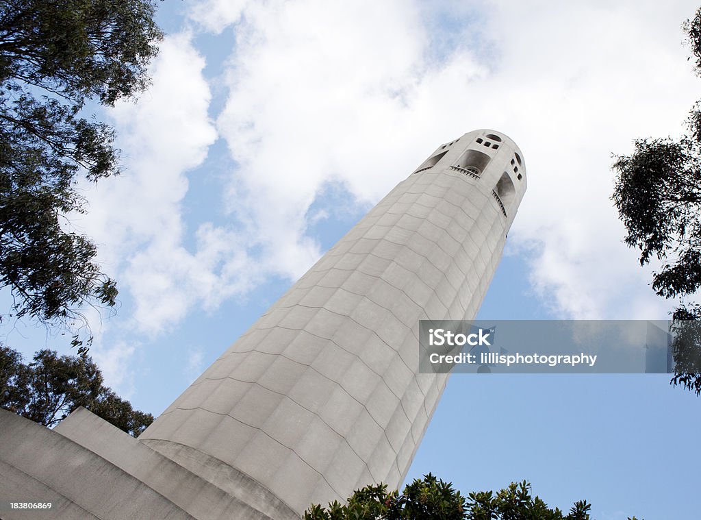 Torre Coit en San Francisco - Foto de stock de Aire libre libre de derechos