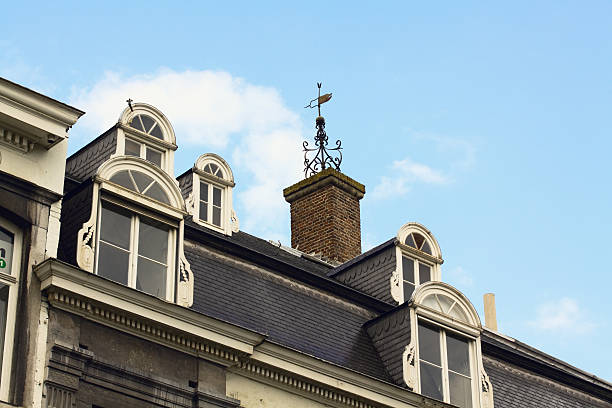 istock Dormers on top of roof 183807400
