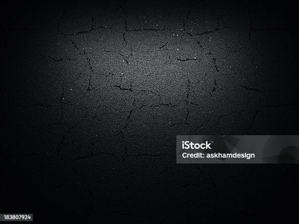 Tarmac Cracked Stock Photo - Download Image Now - Asphalt, Backgrounds, Cracked