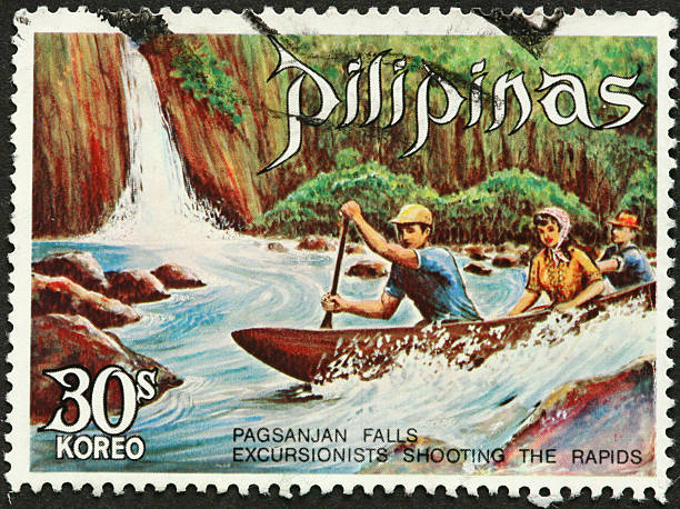 istock Pagsanjan Falls, Philippines white water canoeing 183807989