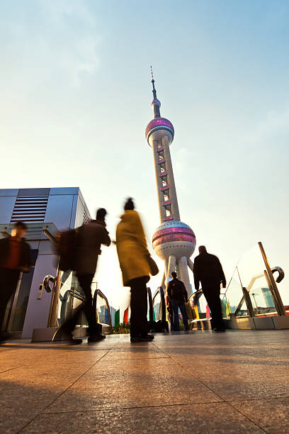 istock Pedestrians in Shanghai, China 183808207