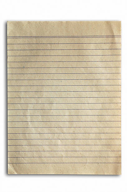 старый картотечная карточка бумага пустые страницы - index card paper clip paper blank стоковые фото и изображения