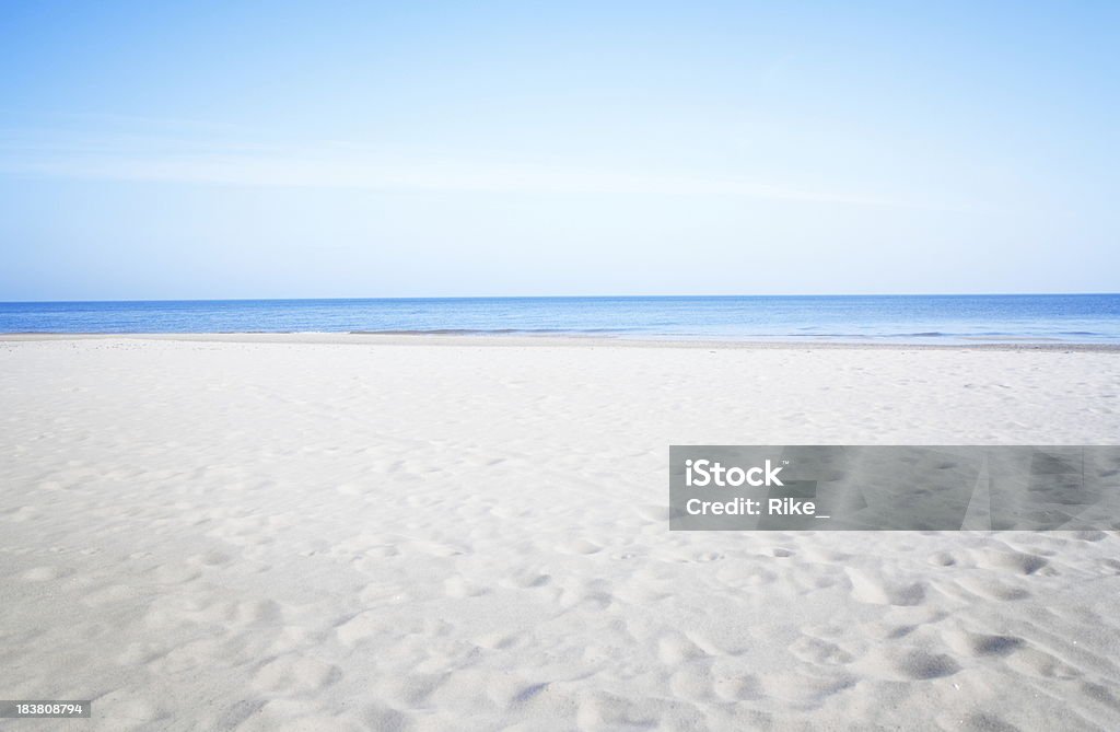 Cichy beach w Morzu Bałtyckim - Zbiór zdjęć royalty-free (Plaża)