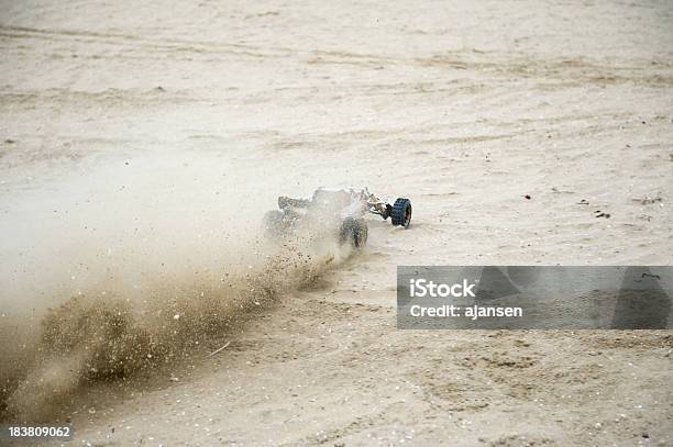 Fast Going Remote Controlled Car At The Beach Stock Photo - Download Image Now - Beach Buggy, Driving, Bumpy