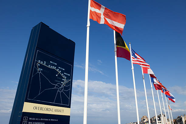 istock D Day Memorial commemorating Normandy Landings 183809177